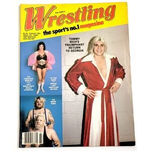 THE RING'S WRESTLING - AUG 1981 - MOOLAH / TOMMY RICH / JUNKYARD DOG / E.‎ LADD